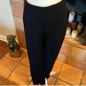 Crosby. Black Center Seam Taper Business Casual Capsule Wardrobe Pants, S!